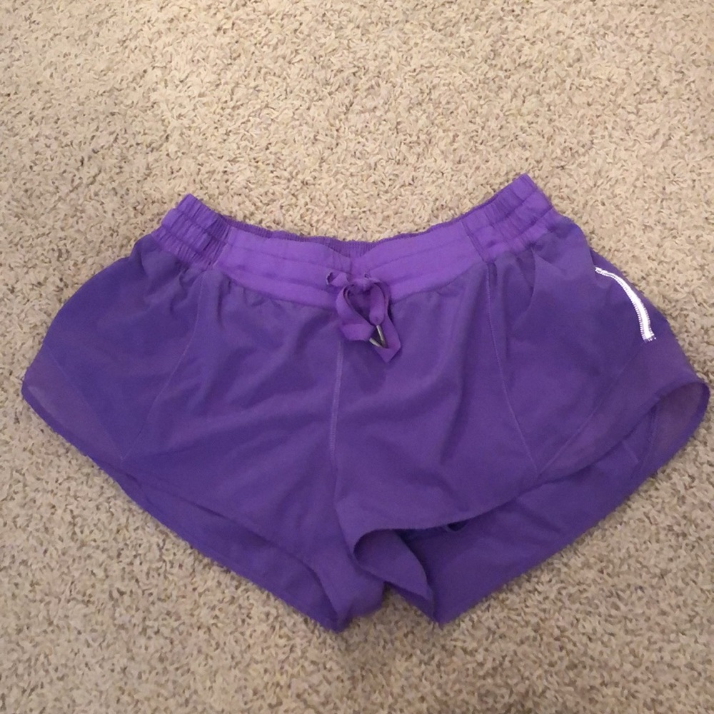 Purple LuluLemon Shorts